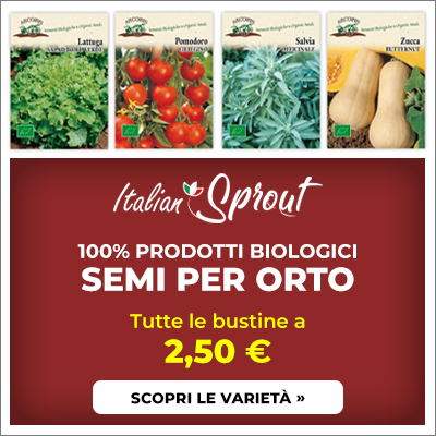 Prodotti 100% biologici, Ottimi semi da Orto