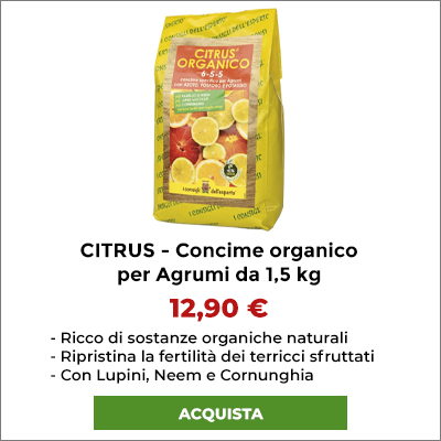 CITRUS - Concime organico per agrumi da 1,5 kg.