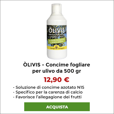 Olivis - Concime fogliare per ulivo da 500 gr