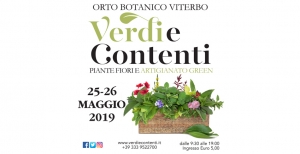 Verdi e contenti - 25 e 26 maggio 2019