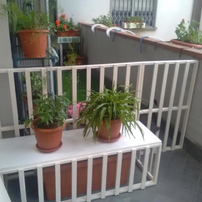 Come posso riempire la fioriera sul mio terrazzo?